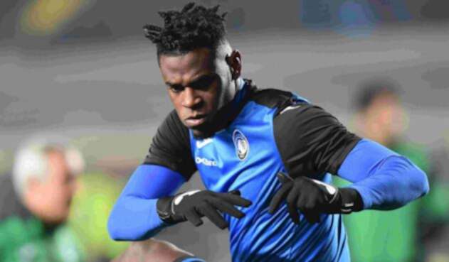 Duván Zapata, delantero colombiano del Atalanta