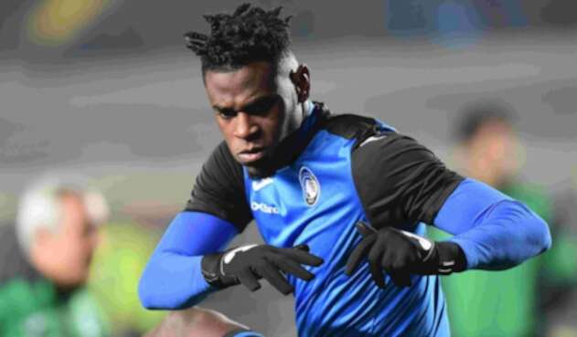 Duván Zapata, delantero colombiano del Atalanta