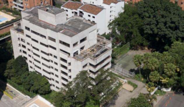 El edificio Mónaco, en El Poblado (Medellín)