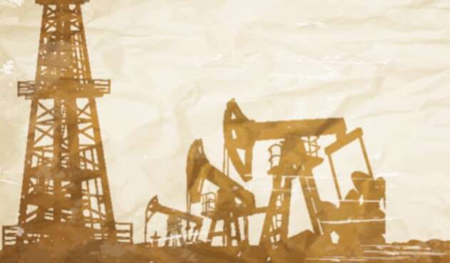 Foto de referencia de la actividad del fracking