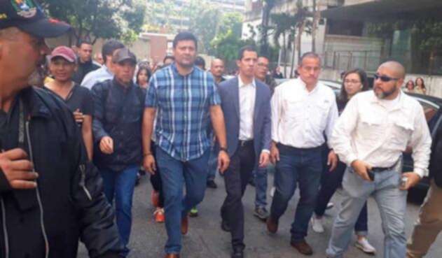 Freddy Superlano junto a Juan Guaidó Freddy Superlano junto a Juan Guaidó