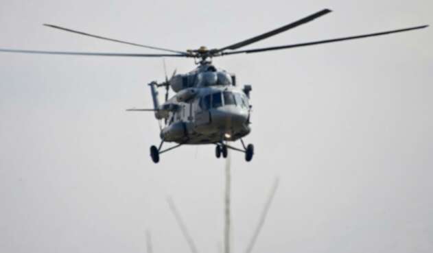 Helicóptero de la India