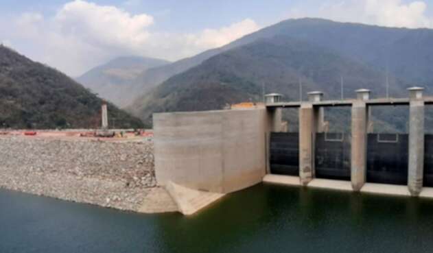 La central de Ituango, Hidroituango, en el departamento de Antioquia