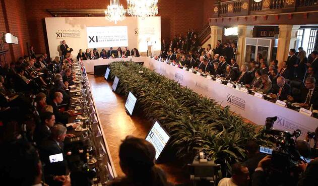Solo tres países del Grupo de Lima no asistieron al encuentro.