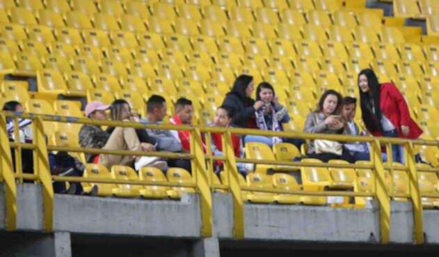 Venezolanos en El Campín