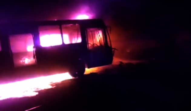 INCENDIO PARQUEADERO SITP