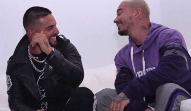 Maluma y J Balvin