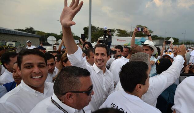 Juan Guaidó en Venezuela Aid Live Juan Guaidó en Venezuela Aid Live