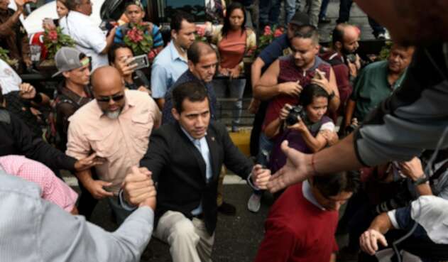 Juan Guaidó, presidente interino de Venezuela
