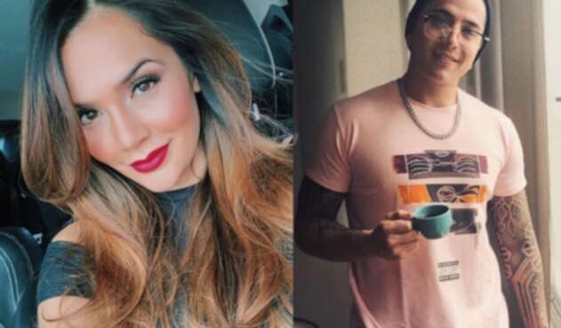 Lina Tejeiro y Andy Rivera.
