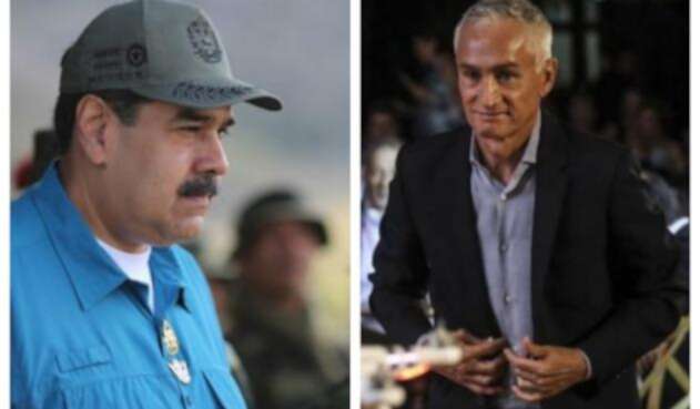 Nicolás Maduro y Jorge Ramos Nicolás Maduro y Jorge Ramos