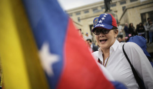 Marcha de Venezolanos en Bogotá