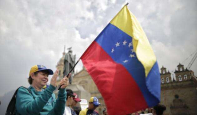 Marchas de venezolanos en Bogotá