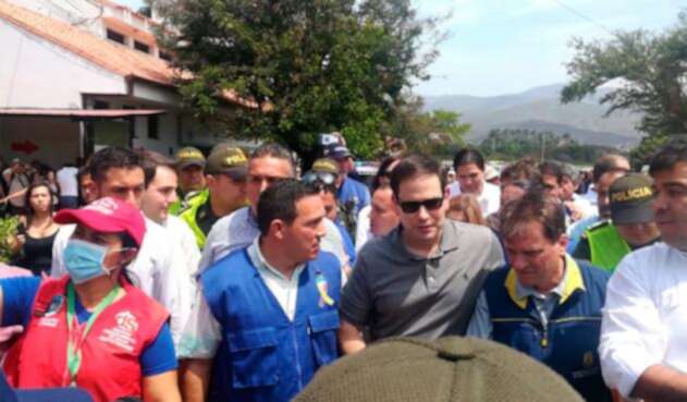 Marco Rubio, senador estadounidense, en Cúcuta Marco Rubio, senador estadounidense, en Cúcuta