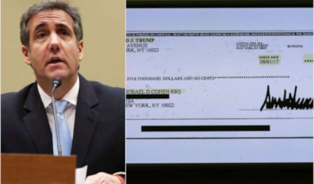 Michael Cohen, exabogado personal del presidente de Estados Unidos, Donald Trump, en el Comité de Supervisión y Reforma de la Cámara Baja, en Washigton
