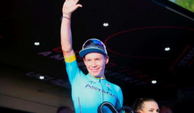 Miguel Ángel López, ciclista colombiano al servicio de Astana Miguel Ángel López, ciclista colombiano al servicio de Astana