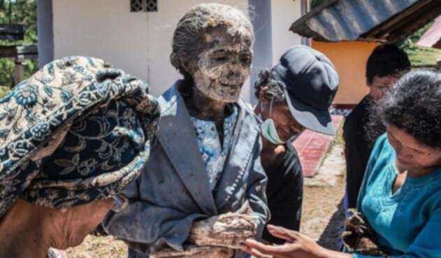 Momias en Indonesia