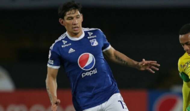 Roberto Ovelar, delantero de Millonarios