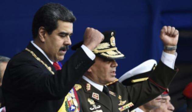 Nicolás Maduro y Vladimir Padrino Nicolás Maduro y Vladimir Padrino