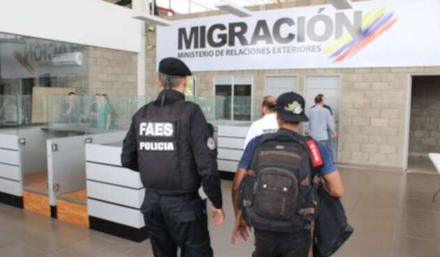 Guardia Venezolana en Migración Colombia