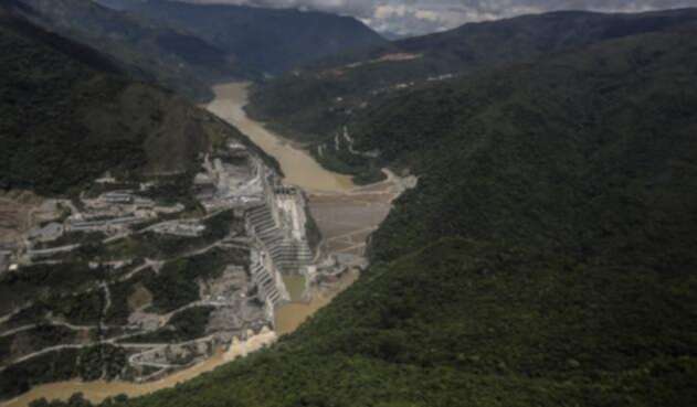 El río Cauca y la hidroeléctrica de Ituango, Hidroituango, en Antioquia