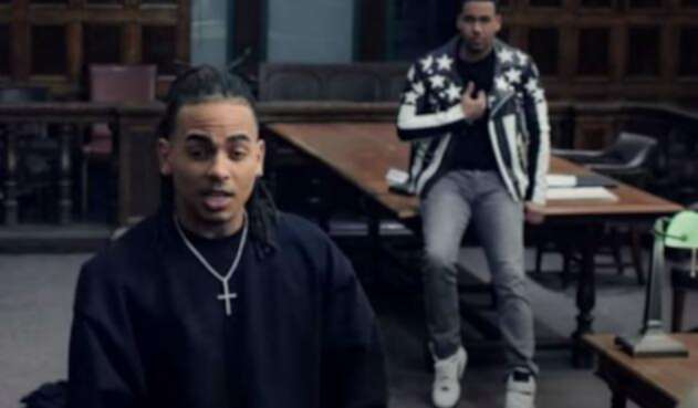 Ozuna y Romeo Santos