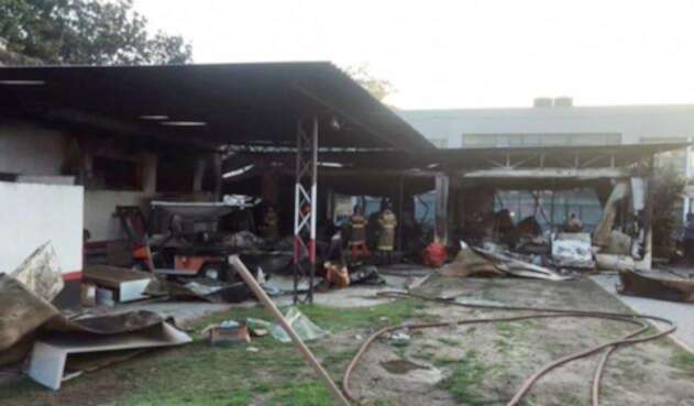 Incendio en un centro de entrenamiento del Flamengo en Río de Janeiro