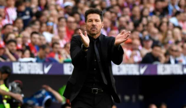 Diego Simeone, técnico del Atlético de Madrid