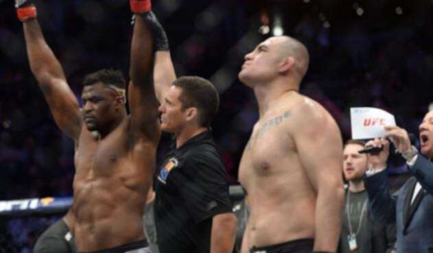 Caín Velásquez y Francis Ngannou - UFC