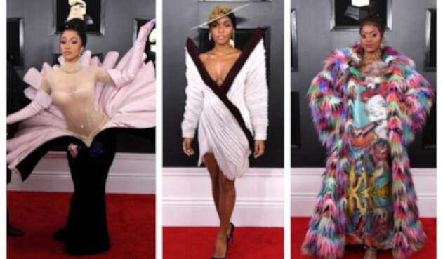 Los vestidos más extravagantes de los Grammy