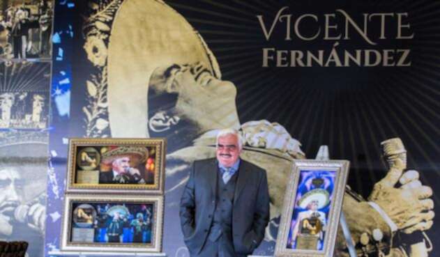 Vicente Fernández en Tlajomulco (México), el 8 de noviembre de 2016 Vicente Fernández en Tlajomulco (México), el 8 de noviembre de 2016