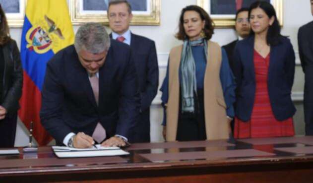 Presidente Iván Duque radica el Plan Nacional de Desarrollo