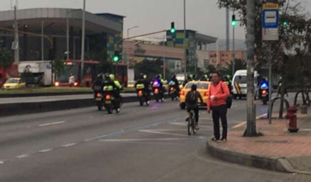 Día sin carro y sin moto en Bogotá