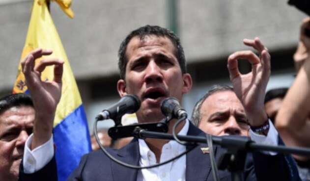 Juan Guaidó en Caracas