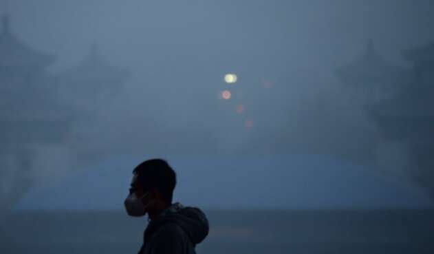 Fuerte contaminación