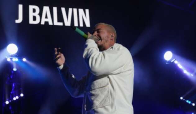El cantante urbano J Balvin