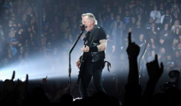 James Hetfield, vocalista y guitarrista de Metallica