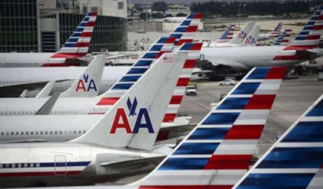 Aviones de American Airlines.