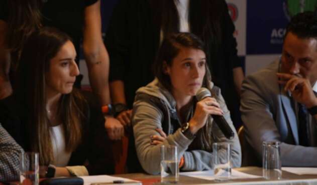 Jugadoras de la Selección Colombia Femenina