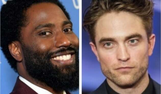 John David Washington y Robert Pattinson