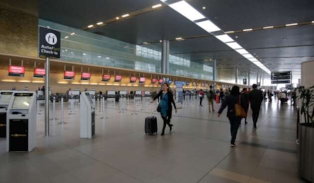 El aeropuerto El Dorado, en Bogotá