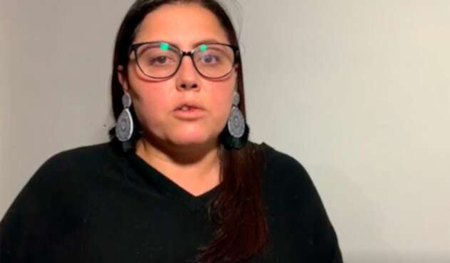 Ángela Guerrero, ciudadana colombiana
