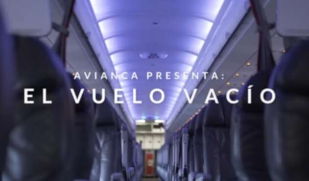La publicidad de Avianca respecto al vuelo vacío