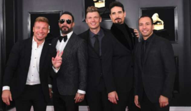 Backstreet Boys en la gala de los Premios Grammy 2019