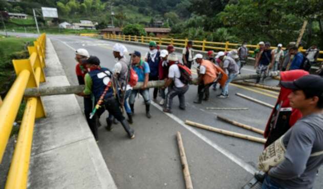 Minga en Cauca
