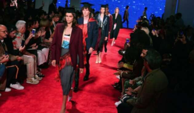 Desfile de Calvin Klein