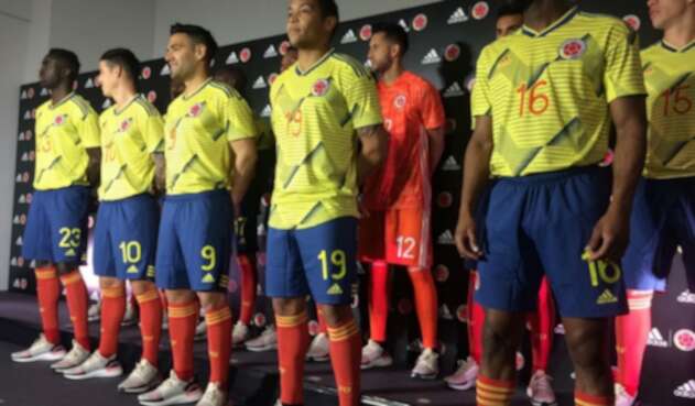 Nueva camiseta de Colombia