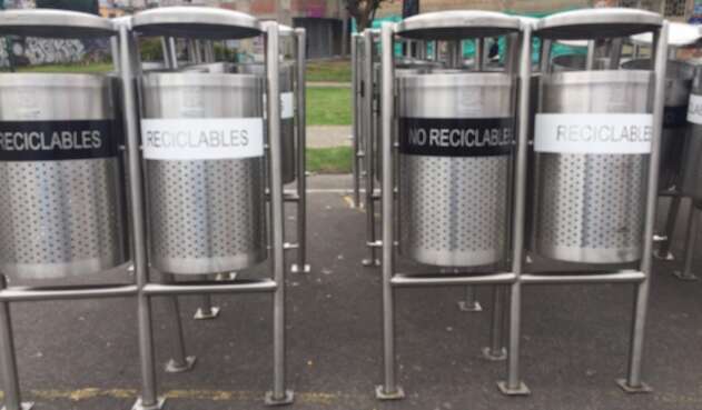 Nuevas canecas de Basura para Bogotá