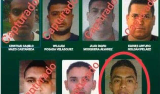 Cartel de los más buscados de Robledo, Medellín.