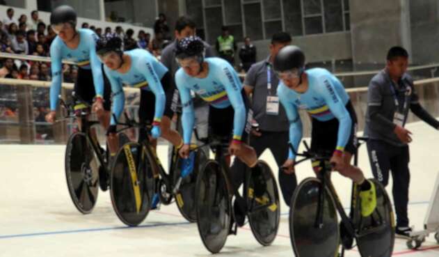 Selección Colombia de ciclismo de pista
